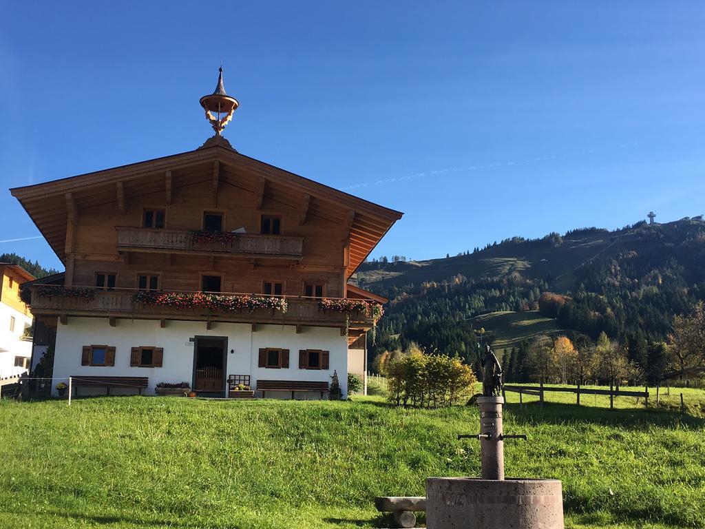 Chaletwohnung-Schustern Sankt Ulrich am Pillersee Eksteriør bilde